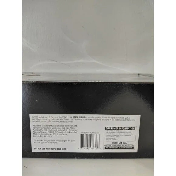NIB Hot Wheels Collectibles 1:18 Die Cast Customized Volkswagen (VW) Drag Bus - Picture 11 of 11